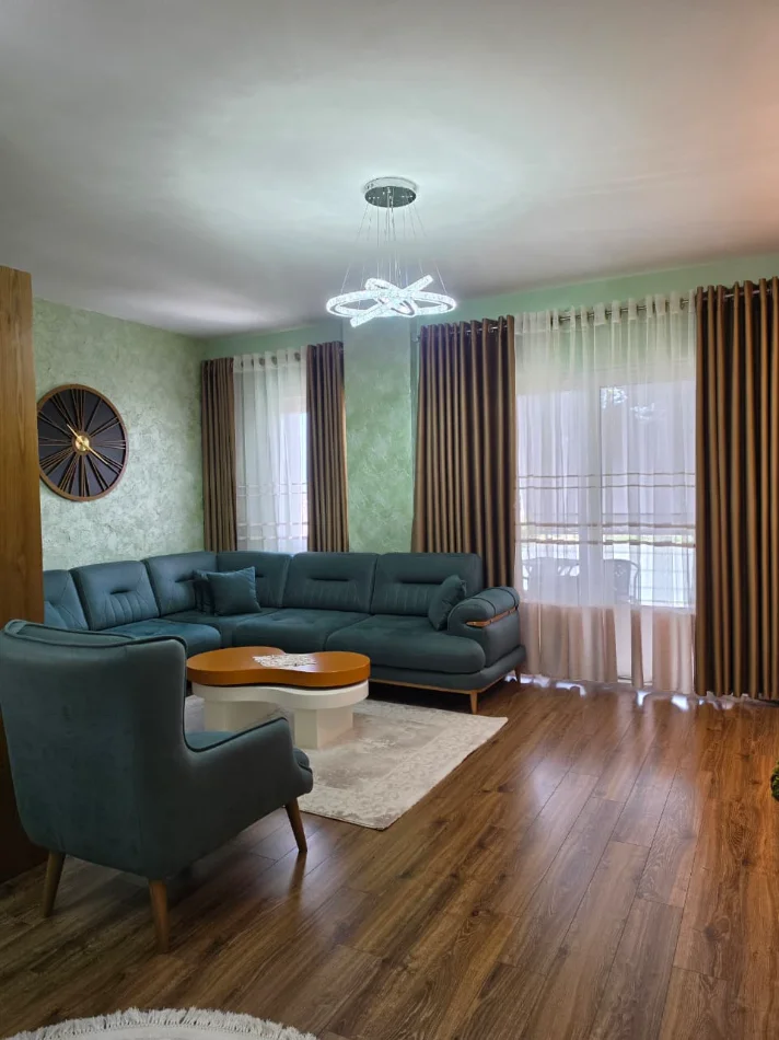 Me Qira Ultra Luxury: Apartament 2+1+1🚾 & 1 Ballkon📍FRESK 109 m² ❤️ Kati 5, Me Pamje Fantastike, Hera parë me Qira  (720€/Muaj 💸) 🧨