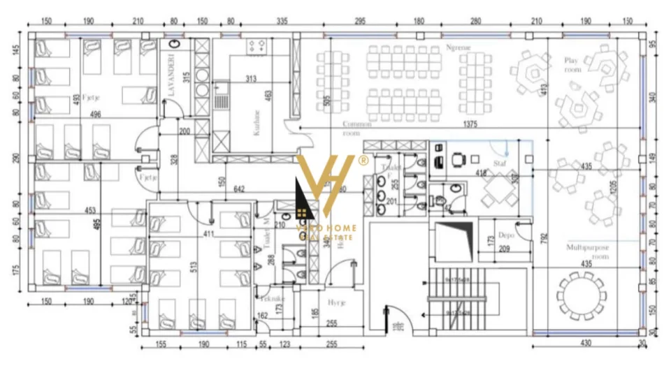 Tirane, jepet me qera ambjent biznesi Kati 0, 300 m² 800.000 € (SELITE)
