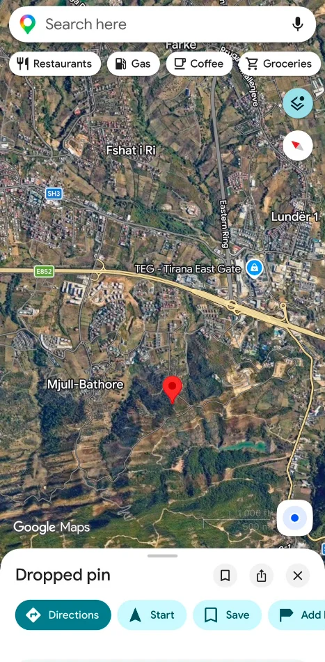 Tirane, shitet toke , 3.000 m² 300.000 € (MJULL-BATHORE)