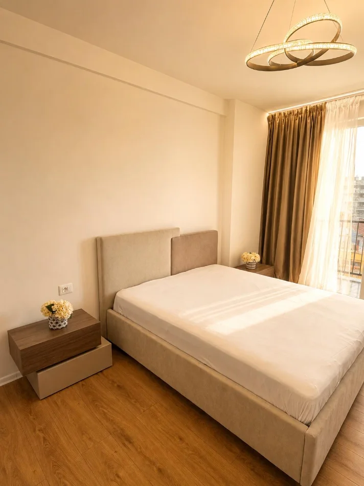 Tirane, jap me qera apartament 1+1 Kati 6, 65 m² 400 € 