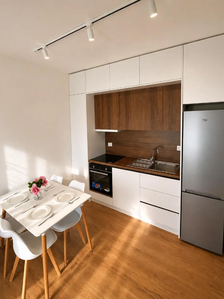 Tirane, jap me qera apartament 1+1 Kati 6, 65 m² 400 € 