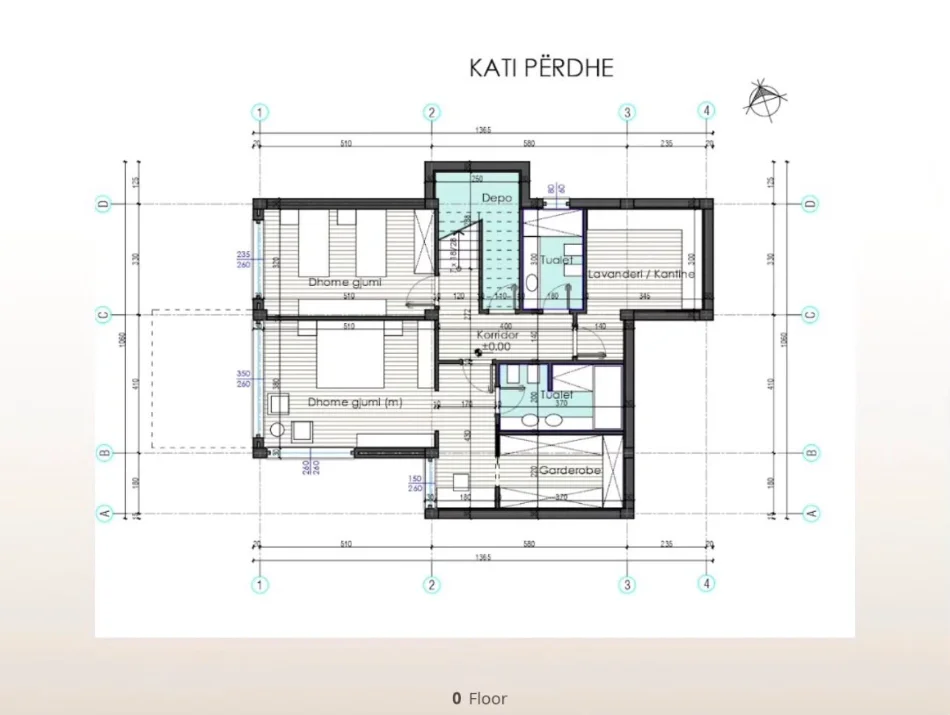 Tirane, shitet Vile 3 Katshe Kati 3, 466 m² 500.000 € (FARKE E VOGEL)