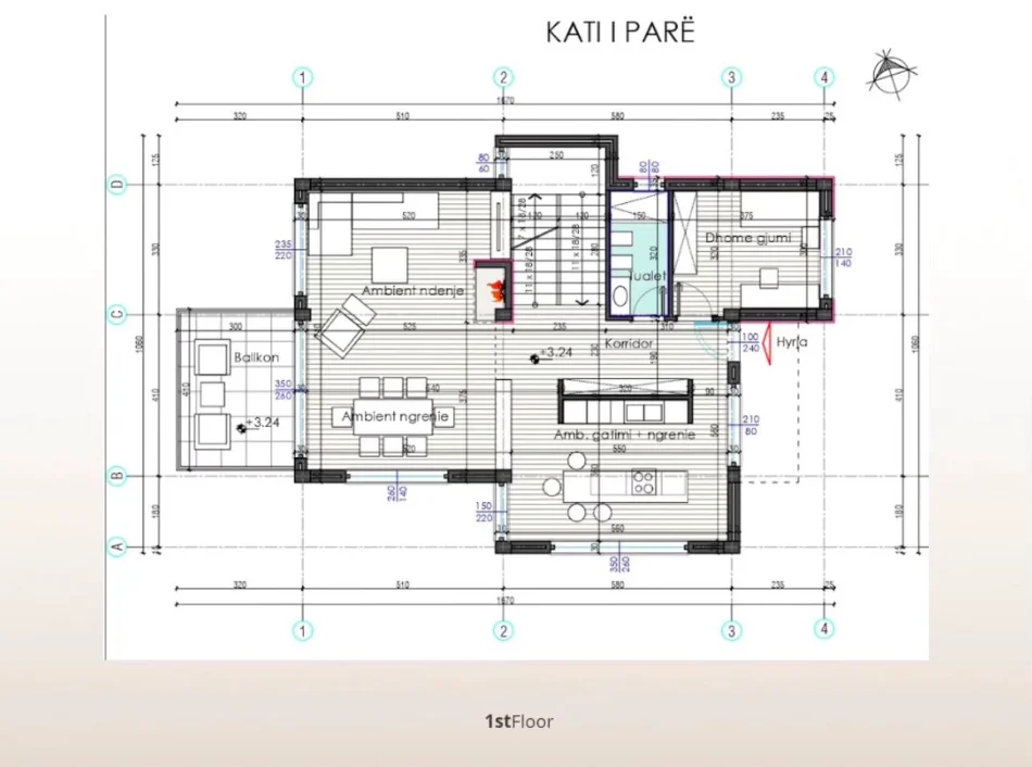 Tirane, shitet Vile 3 Katshe Kati 3, 466 m² 500.000 € (FARKE E VOGEL)