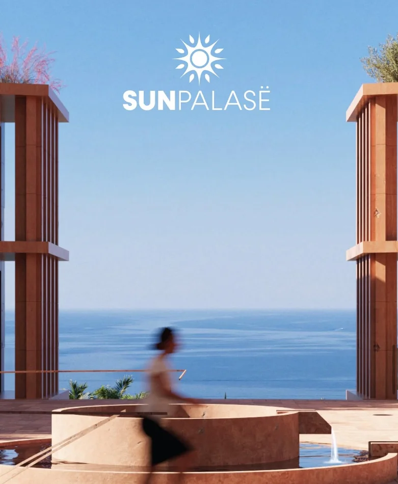Shitet (2,650€/m2): 1+1 & Ballkon + 1 P.Parkimi📍Sun Palase Residence - Palase/Dhermi || 235,490€ (80m2)