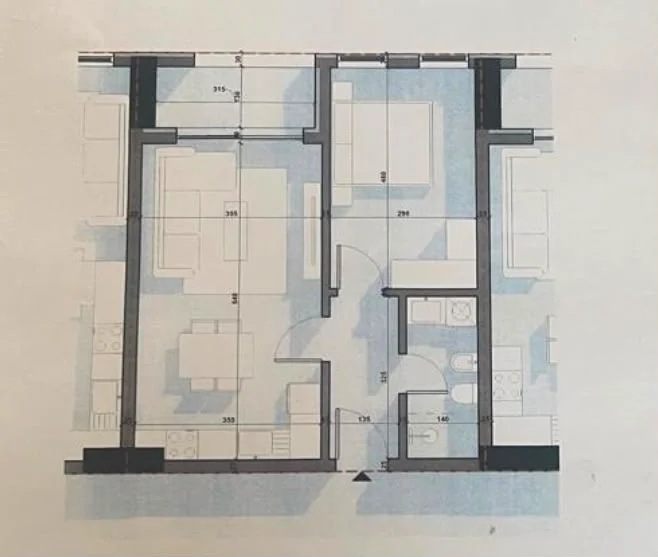 Tirane, shitet apartament 1+1 Kati 8, 67 m² 94.584 € (5-Maji)