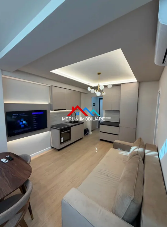 Tirane, jepet me qera apartament 1+1+Ballkon Kati 2, 50 m² 600 € (RRUGA TEODOR MUZAKA,ALI DEMI)