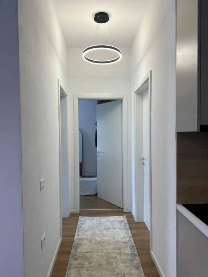 Tirane, jepet me qera apartament 2+1+Ballkon Kati 8, 550 € 