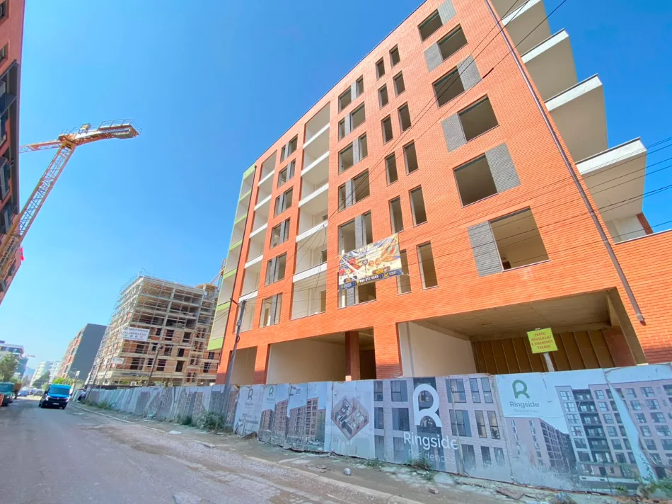 OKAZION‼️1100€/m Shitet Apartament 1+1 Ringside Residence Paskuqan 72 m² 78.400 €