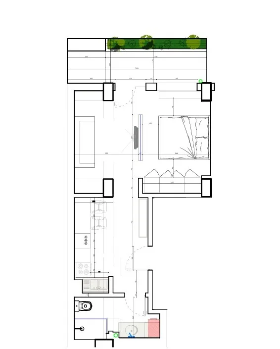 Tirane, jepet me qera apartament Kati -1, 64 m² 92.000 € (KODRA E DIELLIT 1)