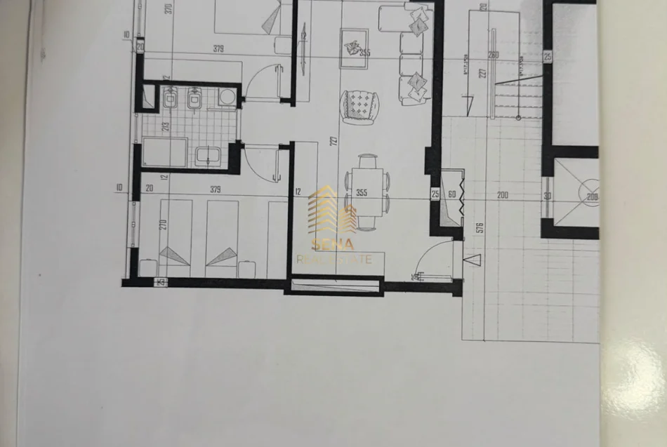 Tirane, shitet apartament 2+1+Ballkon Kati 6, 81 m² 110.000 € (Kamez)