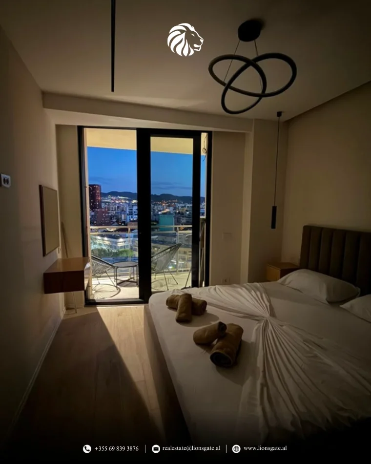 Tirane, jap me qera apartament 1+1+Ballkon , 72 m² 1.000 € (Golden Tower)