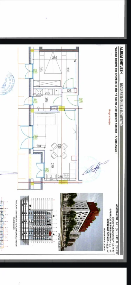 SHITET: Penthouse Duplex 🏘 2+1+2wc & Ballkon (📍Kompleksi Square21 ) - 21 Dhjetori | 102.91 m² (Çmimi 255.000€) 🧭 ✨️