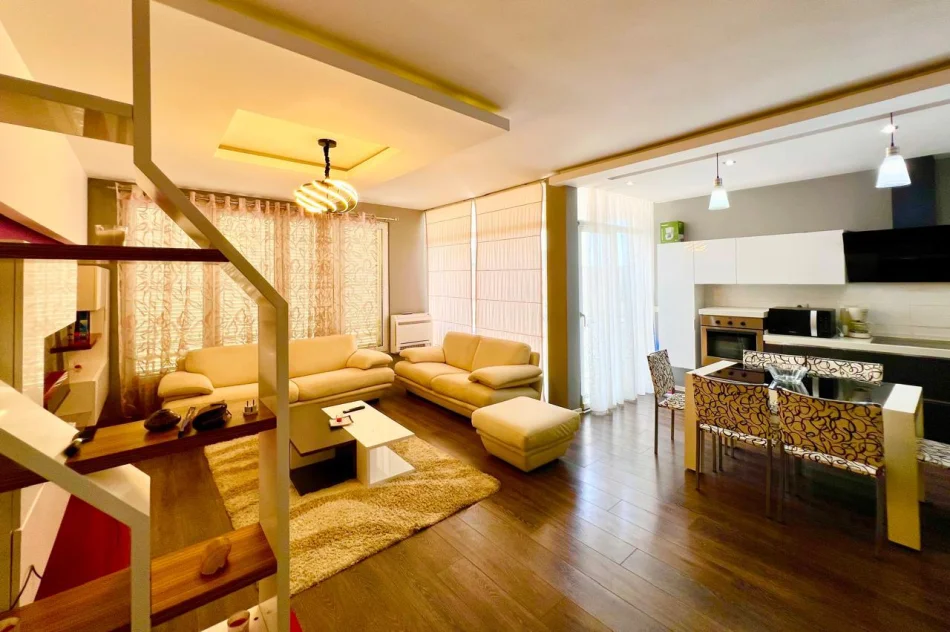 Tirane, jepet me qera apartament 2+1+Ballkon Kati 1, 100 m² 750 € (Kodra e Diellit 1)