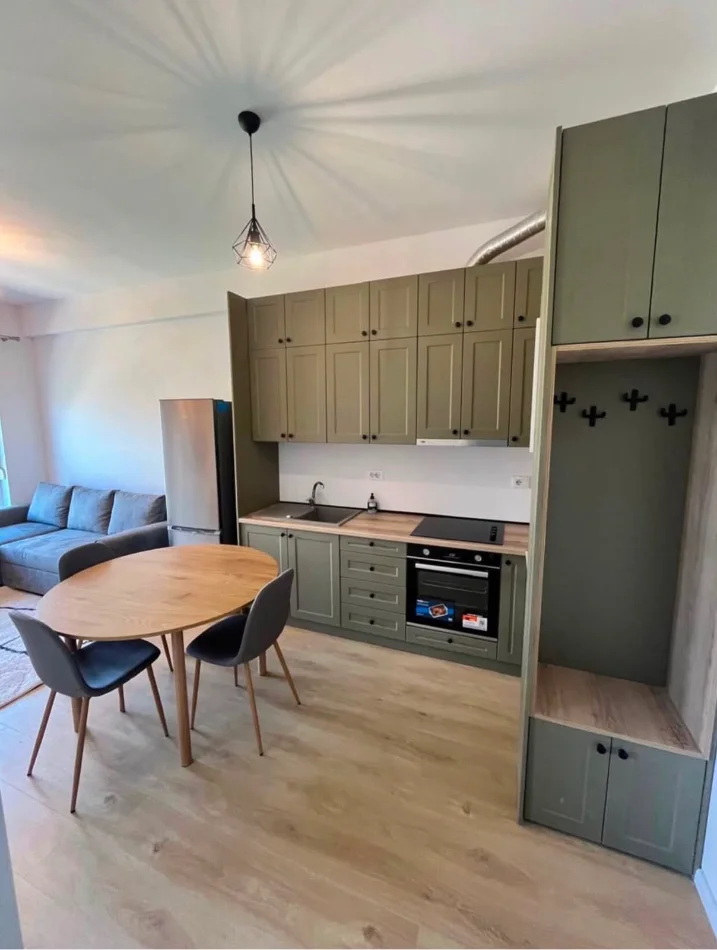 Tirane, jepet me qera apartament 1+1 Kati 3, (Ali Demi)