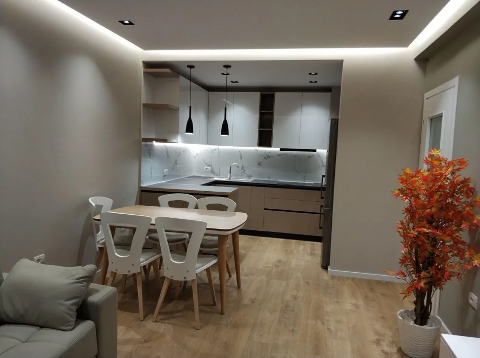 Tirane, jepet me qera apartament 1+1 Kati 4, 70 m² 650 € (Komuna e Parisit, Rruga Ibrahim Dervishi)