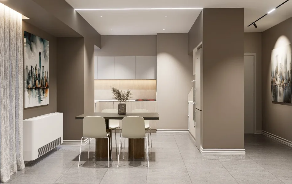 Tirane, jepet me qera apartament 2+1+Ballkon Kati 14, 110 m² 2.500 € (Ambasador 3 prane Arena Kombetare)