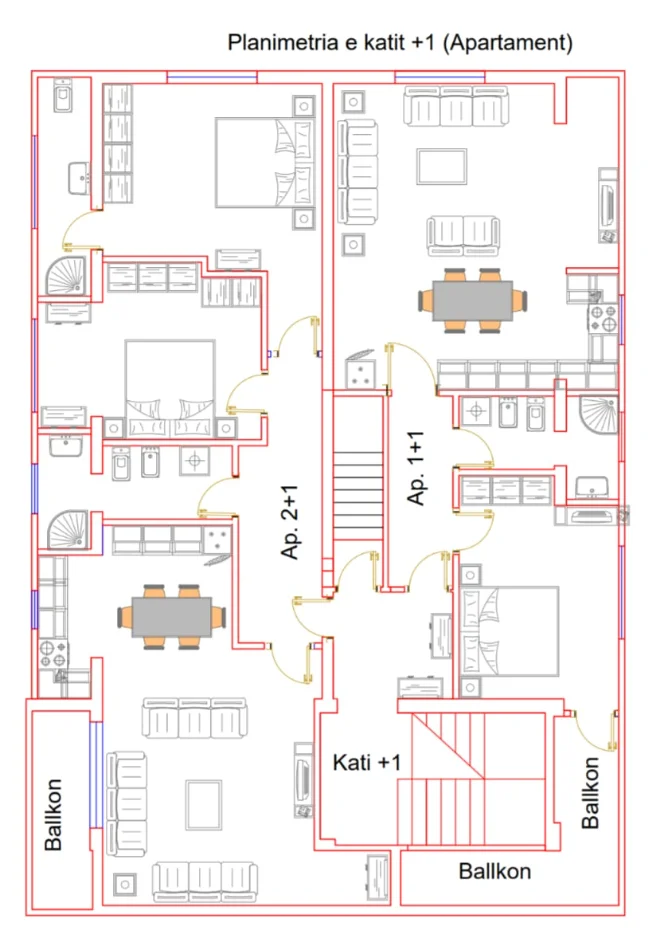 Tirane, shitet Vile , 650 m² 450.000 € (kamez , institut)