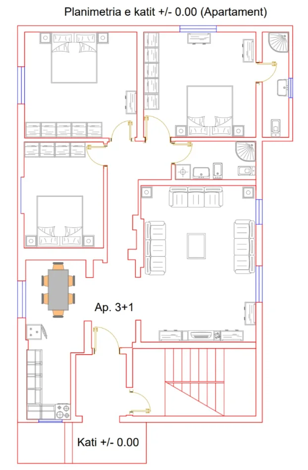 Tirane, shitet Vile , 650 m² 450.000 € (kamez , institut)