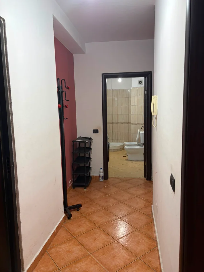 Tirane, jepet me qera apartament 1+1 Kati 5, 65 m² 400 € (Fresk, perballe market Ana)