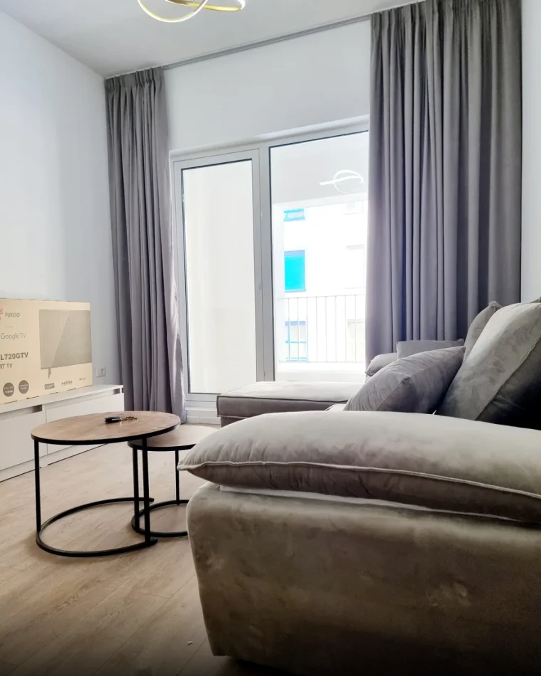 Tirane, jepet me qera apartament 2+1+Aneks+Ballkon Kati 5, 110 m² 500 € (Ali demi, rezidenca Kaimi)
