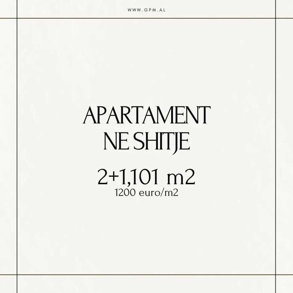 Tirane, shitet apartament 2+1 , 101 m² (Tirane)