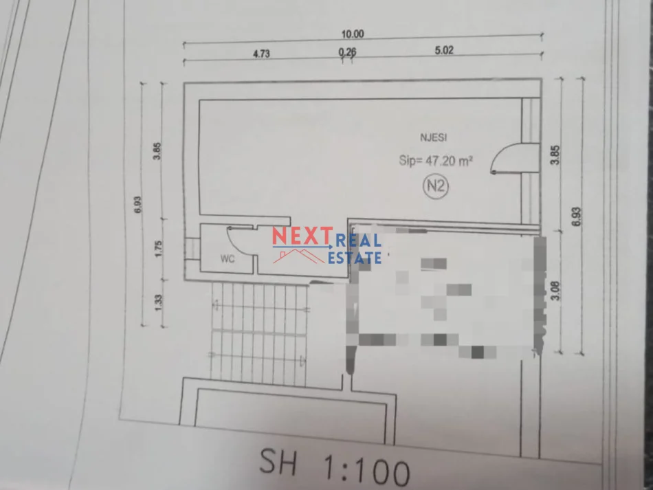 Vlore, shitet ambjent biznesi , 47 m² 160.000 € (BULEVARDI VLORE SKELE)