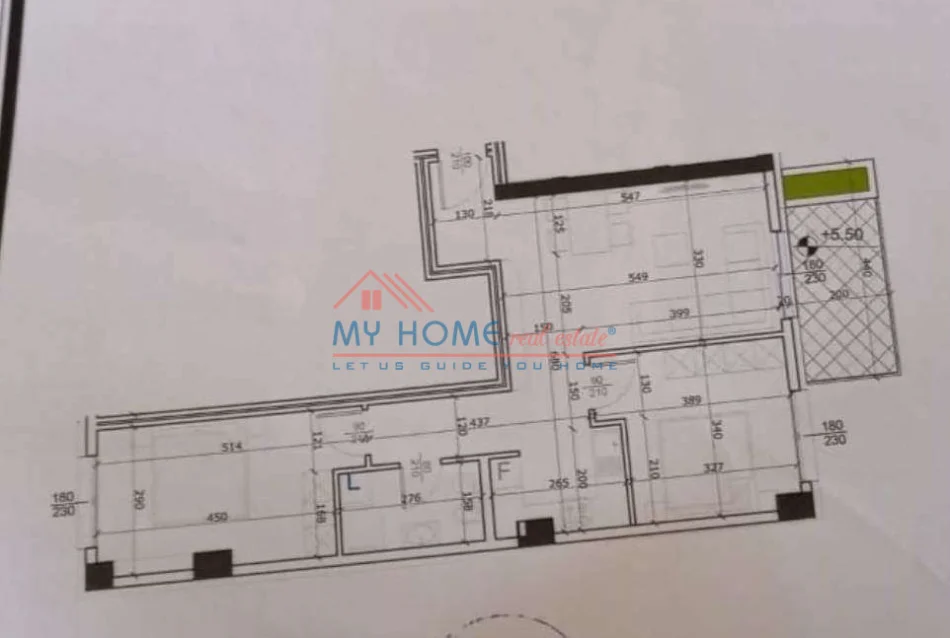 Tirane, jepet me qera zyre Kati 2, 97 m² 1.300 € (Myslym Shyri)