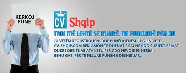 CV-Shqip.com - Miku juaj per te gjetur pune