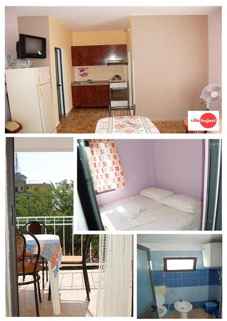 Velipoje, jap me qera apartamente kabina plazhi (Velipoje tek vila amerikanit)