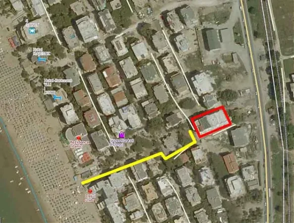Durres, jap me qera apartament 60 m² 2500 nata (shkembi kavejes rr.e titanik)