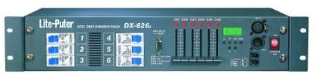 Tirane, - DX-610/DX-626 6 CH DMX Dimmer Pack