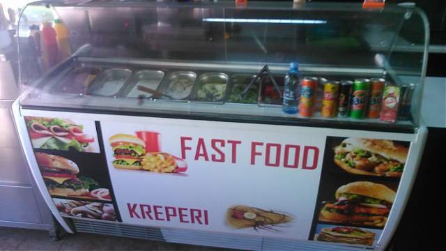 Tirane, - Pajisje per Fast Food