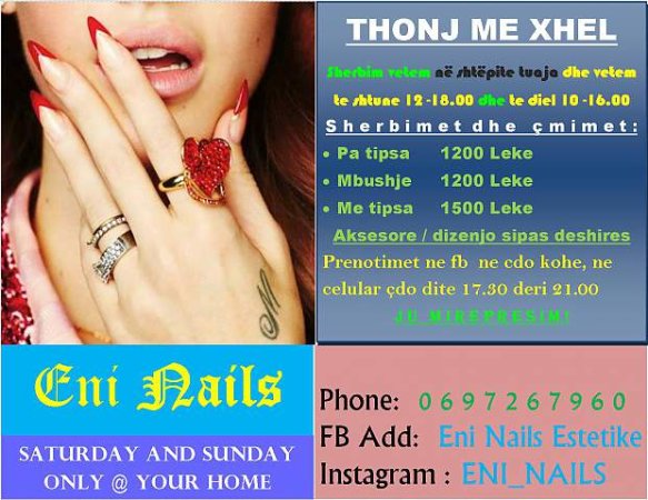 Tirane, - Thonj me xhel