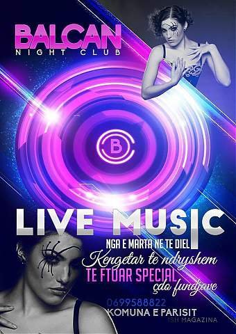 Tirane, - Balcan Club live music