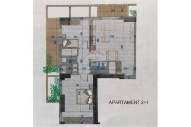 Tirane, shitet apartament 2+1+BLK Kati 10, 124 m² 250.000 Euro (Rruga e Kavajes)