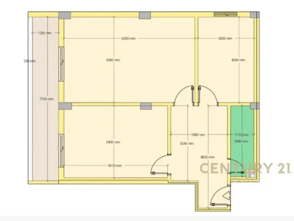 Tirane, shitet apartament Kati 3, 101 m² 155.000 € 
