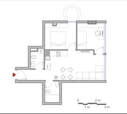 Tirane, shitet apartament 2+1+Ballkon Kati 7, 88 m² (Dritan Hoxha)