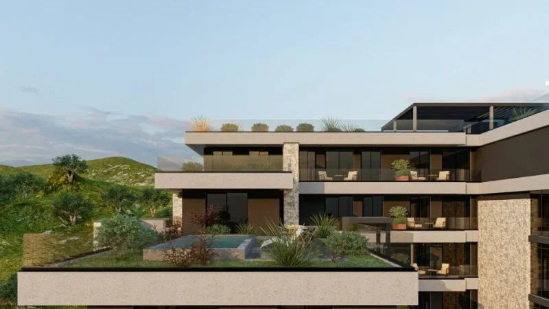 Dhermi - Palase, shes apartament , (Green Terrace Residence)