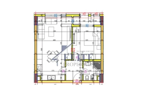 Tirane, shitet apartament 1+1+Ballkon Kati 2, 70 m² 91.000 € (Urban Gate)