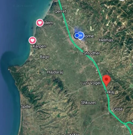 Kavaje, shitet truall , 4.200 m² 63.000 € (Lekaj,Kavaje)