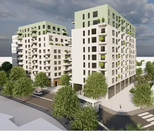 Tirane, shitet apartament 2+1+Ballkon Kati 2, 113 m² (Gaqo Avrazi, Kompleksi VIVA)