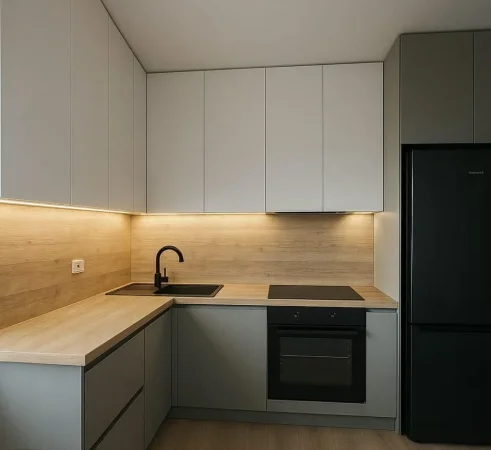 jap me qera apartament 1+1+Ballkon Kati 8, 53 m² 600 € (Don Bosko)