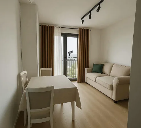 Tirane, jepet me qera apartament 1+1+Ballkon Kati 8, 55 m² 600 € (DON BOSKO)