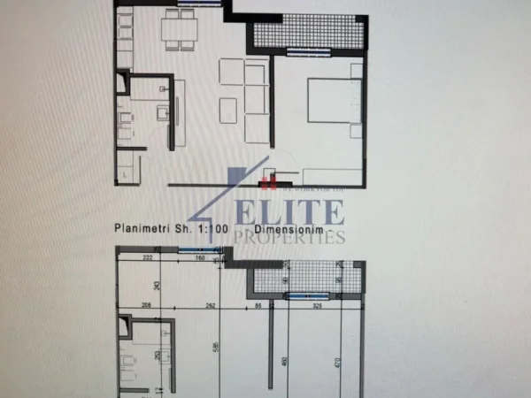 Durres, shitet apartament 1+1+Ballkon Kati 2, 73 m² 80.784 € (Golem)