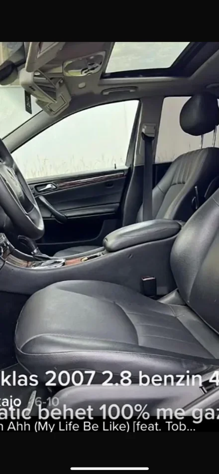 Durres, shitet makine Mercedez benz Benzin, gri metalizato automatik Kondicioner 260 km 4.000 €