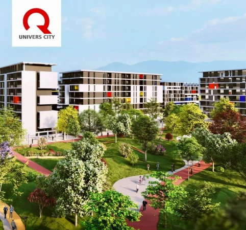 shitet 1+1 Kati 7, 52 m² 58.000 € (univers city qtu)