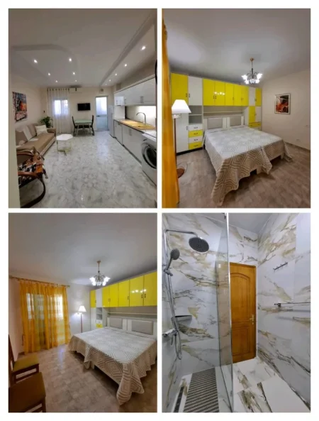 Tirane, jepet me qera apartament 1+1+Ballkon Kati 3, 65 m² 550 € (KOMUNA E PARISIT)