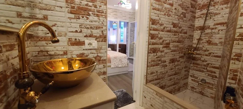 Tirane, jepet me qera apartament 1+1+Ballkon Kati 4, 65 m² 620 € (komuna e parisit)