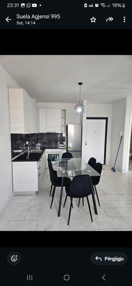 Tirane, jepet me qera apartament 1+1+Ballkon Kati 11, 65 m² 500 € (Rruga e kavajes)