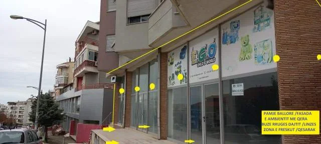 Tirane,Qera Ambjent-Biznes, ideal; dyqan-ekspozit sistem fohje-ngrohje,sallon mobiljesh, dyqan pjes-këmbimi autovet etj, kat zero,pallat ri, sip.300m²,mbi lokal Qesarake, buzë rr.Dajtit/Linzës, përball karburant Gega-Oil/Hotel Imperium, 900m mbi Lokal Fresku, 12-min me autovetur nga Qendra Tiranes